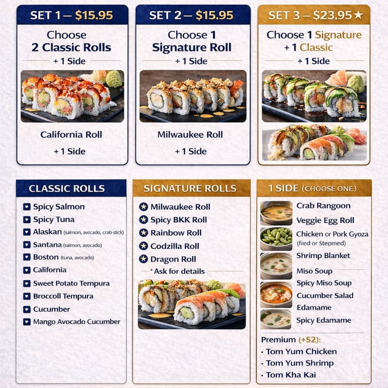 Sushi Lunch Special 