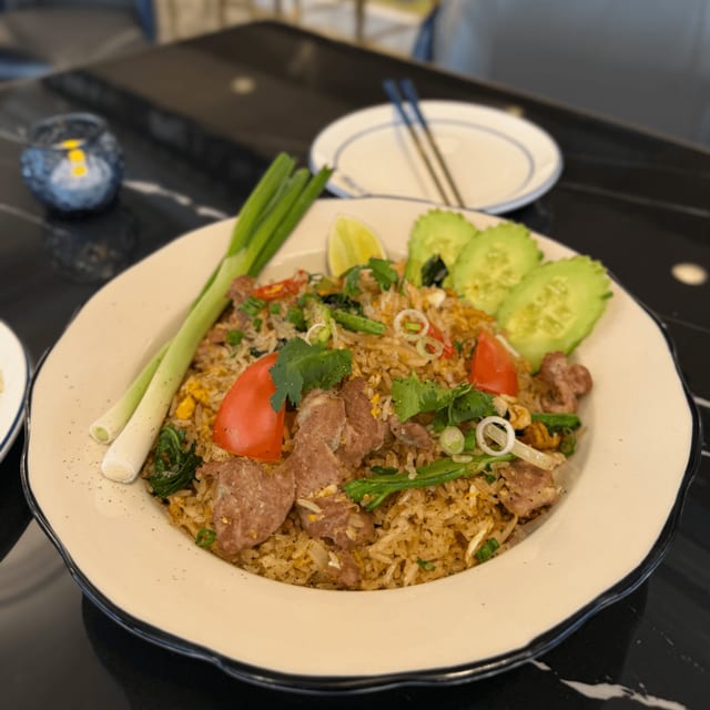 Classic Thai Fried Rice ข้าวผัด.