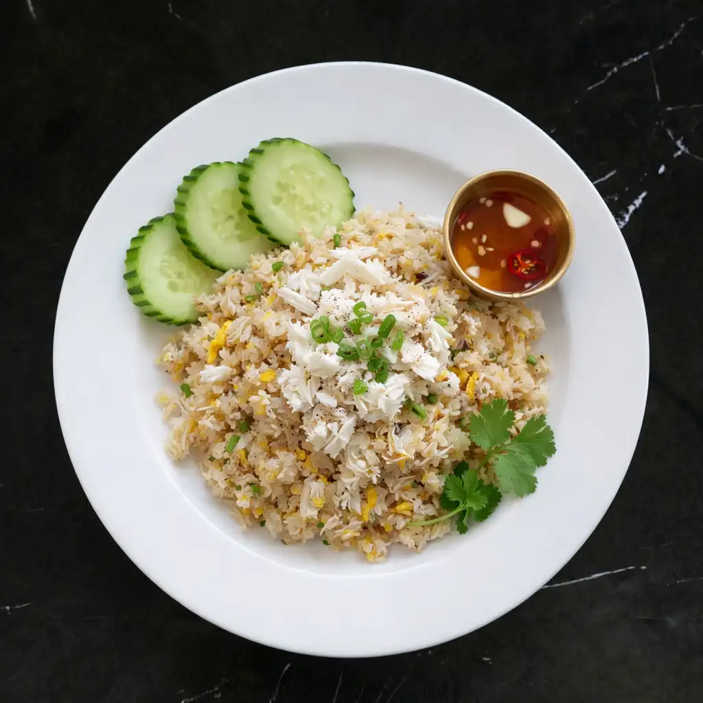 Crab Fried Rice ข้าวผัดปู.