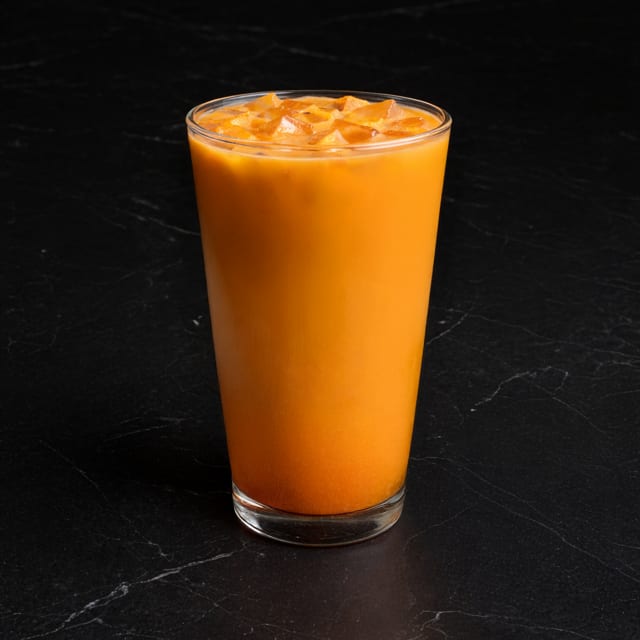 Thai iced tea.