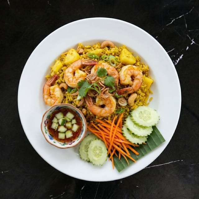 Pineapple Fried Rice ข้าวผัดสัปปะรด.